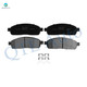Set of 8 Front-Rear Ceramic Brake Pad Kit For 2004-2009 Ford F-150