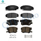 Set of 8 Front-Rear D537 7418 Ceramic Brake Pad Kit For 2006-2011 Honda Civic