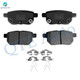 Rear Ceramic Brake Pad Kit For 2012-2015 Toyota Prius Plug-IN Base