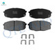 Set of 8 Front-Rear Ceramic Brake Pad Kit For 2010-2013 KIA Forte Koup