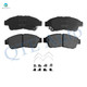 Front Ceramic Brake Pad Kit For 1991-2000 Toyota Camry