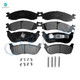 Set of 8 Front-Rear Ceramic Brake Pad Kit For 2007-2010 Ford Explorer Sport Trac