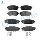 Set of 8 Front-Rear Ceramic Brake Pad Kit For 2005-2012 Subaru Outback