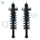 Pair 2 Rear Quick Complete Strut-Coil Spring For 2008-2010 Mitsubishi Lancer GTS