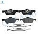 Front Ceramic Brake Pad Kit Fits 2005-2012 Ford Escape