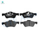 Front Ceramic Brake Pad Kit Fits 2005-2012 Ford Escape