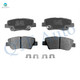 Rear Ceramic Brake Pad Kit Fits 2011-2015 Hyundai Sonata