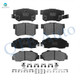 Set of 8 Front-Rear Ceramic Brake Pad Kit Fits 1993-2001 Honda Prelude