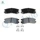 Rear Ceramic Brake Pad Kit Fits 2001-2005 Pontiac Aztek