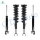 Set 4 Front Quick Complete Strut-Rear Shock For 2003-2006 Infiniti G35 V6 3.5L Coupe, RWD w/ Sport Suspension