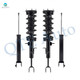 Set 4 Front Quick Complete Strut-Rear Shock For 2003-2006 Infiniti G35 V6 3.5L Coupe, RWD w/ Sport Suspension