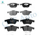 Set of 8 Front-Rear Ceramic Brake Pad Kit Fits 2007-2010 2012-2015 Mazda 5