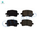 Set of 8 Front-Rear Ceramic Brake Pad Kit Fits 2007-2010 Saturn SKY