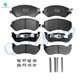 Set of 8 Front-Rear Ceramic Brake Pad Kit Fits 2002-2006 Jeep Liberty