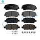 Set of 8 Front-Rear Ceramic Brake Pad Kit Fits 2015-2019 Nissan Rogue
