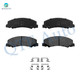 Front Ceramic Brake Pad Kit Fits 2006-2015 Chevrolet Impala