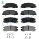 Set of 8 Front-Rear Ceramic Brake Pad Kit Fits 2006-2010 Chevrolet Impala