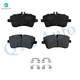Front Ceramic Brake Pad Kit Fits 2006-2008 Mercedes-Benz SLK280