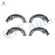 Set of 8 Front Ceramic Brake Pad Kit-Rear Drum Brake Shoe For 2008-2014 Scion XD Base