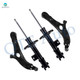 Set of 4 Front Lower Control Arm Ball Joint-Suspension Strut Assembly For 2012-2014 Hyundai Sonata