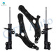 Set of 4 Front Lower Control Arm Ball Joint-Suspension Strut Assembly For 2011 Hyundai Sonata Set of 4 Front Lower Control Arm Ball Joint-Suspension Strut Assembly For 2011 Hyundai Sonata