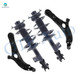 Set of 4 Front Lower Control Arm Ball Joint-Quick Complete Strut-Coil Spring Assembly For 2012-2014 Hyundai Sonata