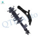Front Right Lower Control Arm Ball Joint-Quick Complete Strut-Coil Spring Assembly For 2012-2014 Hyundai Sonata