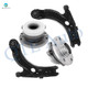 Set of 4 Front Lower Control Arm-Wheel Hub Bearing Assembly For 2005 2006 Volkswagen Jetta Set of 4 Front Lower Control Arm-Wheel Hub Bearing Assembly For 2005 2006 Volkswagen Jetta