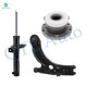 Set of 3 Front Lower Control Arm-Wheel Hub Bearing Assembly-Suspension Strut Assembly For 2005 2006 Volkswagen Jetta Set of 3 Front Lower Control Arm-Wheel Hub Bearing Assembly-Suspension Strut Assembly For 2005 2006 Volkswagen Jetta