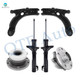 Set of 6 Front Lower Control Arm-Wheel Hub Bearing Assembly-Suspension Strut Assembly For 2005 Volkswagen Jetta Set of 6 Front Lower Control Arm-Wheel Hub Bearing Assembly-Suspension Strut Assembly For 2005 Volkswagen Jetta
