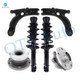 Set of 6 Front Lower Control Arm-Wheel Hub Bearing Assembly-Quick Complete Strut-Coil Spring Assembly For 2005 Volkswagen Jetta Set of 6 Front Lower Control Arm-Wheel Hub Bearing Assembly-Quick Complete Strut-Coil Spring Assembly For 2005 Volkswagen Jetta