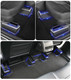 Under Seat Corner Guards Slide Rail Protector Cover For 2020-2025 Tesla Y
