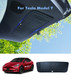 Rear Trunk Scuff Plate Protective Mat For 2020-2025 Tesla Y