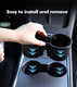 Center Console Cup Holder Insert For 2017-2023 Tesla 3 Except Highland