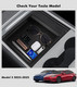Refresh Edition Center Front Storage Box For 2023-2025 Tesla 3 ABS