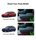 Refresh Edition Armrest Box Cover For 2023-2025 Tesla 3 Black
