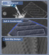 Set 3 All Weather Double-layer Floor Mats For 2017-2023 Tesla 3 Except Highland