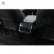 Rear Air Vent Frame For 2017-2023 Tesla 3 Glossy Carbon Fiber Except Highland