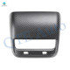 Rear Air Vent Frame For 2017-2023 Tesla 3 Matte Carbon Fiber Except Highland