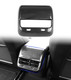 Rear Air Vent Frame For 2020-2025 Tesla Y Glossy Carbon Fiber