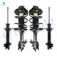 Set of 4 Front Quick Strut-Coil Spring-Rear Strut For 2000 2001 Nissan Altima