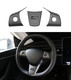 Steering Wheel Panel Wrap Kit Cover Trim For 2020-2025 Tesla Y Matte Carbon