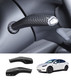 Gear Shift Cover Accessories For 2020-2025 Tesla Y Matte Black Carbon