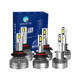Set of 6 9005/HB3/H10 9006/HB4 H1 LED Bulb Super Bright High Beam Low Beam Fog Light 140W, 12V, Color Temperature 6000K, Lifespan 30,000 hours, IP68, -15c~105c For 1998 BMW 323I