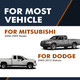 Pair of 2 Front Hood Lift Support For 2006-2009 Mitsubishi Raider