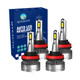 Set of 4 H8/H9/H11 LED Super Bright Daytime Running Fog Light 140W, 12V, 6000K, 30,000 hours, Waterproof rate IP68, Operating Temperature -15c~105c For 2008 2009 Audi A5 Quattro