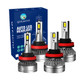 Set of 4 H8/H9/H11 LED Super Bright Daytime Running Fog Light 140W, 12V, Color Temperature 6000K, Lifespan 30,000 hours, IP68, Operating Temperature -15c~105c For 2011-2013 BMW 328I Xdrive