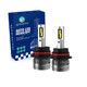 2PC H13/9008 LED Bulb High Beam Low Beam 140W, 12V, Color Temperature 6000K, Lifespan 30,000 hours, Waterproof rate IP68, Operating Temperature -15c~105c For 2005-2020 Ford F-350 Super Duty