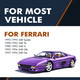 Rear Trunk Lid Lift Support For 1993 1994 Ferrari 348 Gtb