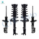 Set of 4 Front Strut-Rear Quick Complete Strut-Coil Spring For 2000-2002 Hyundai Accent